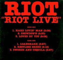Riot : Riot Live EP